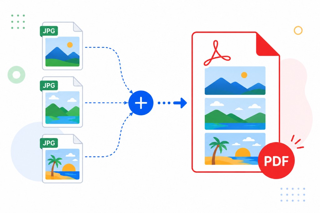 Convert JPG Images Into a Single PDF Document