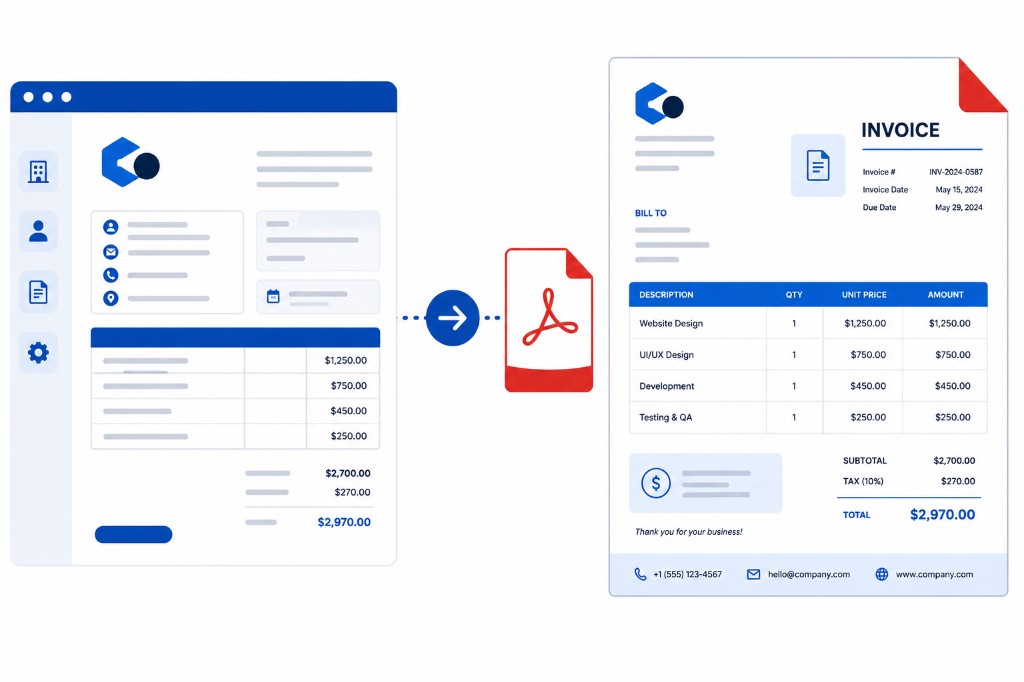 Create a Professional Invoice as a PDF
