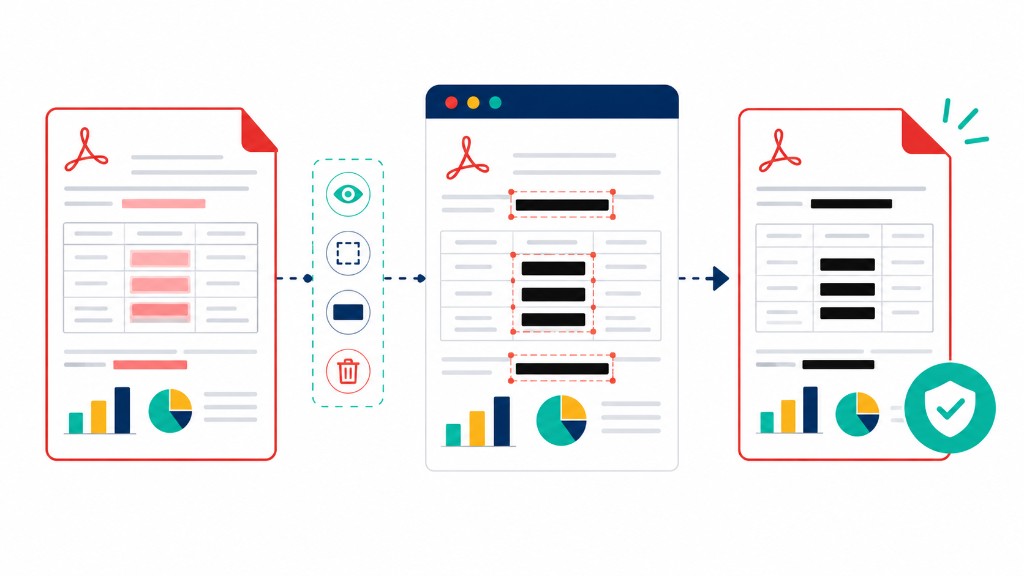 Redact Sensitive Information in a PDF