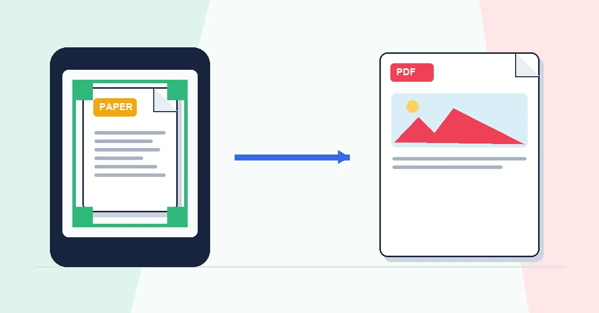 Scan Paper Documents Into a Clean PDF
